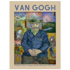 Vincent van Gogh - Porträt von Père Tanguy, 1887 - Aurora Designs