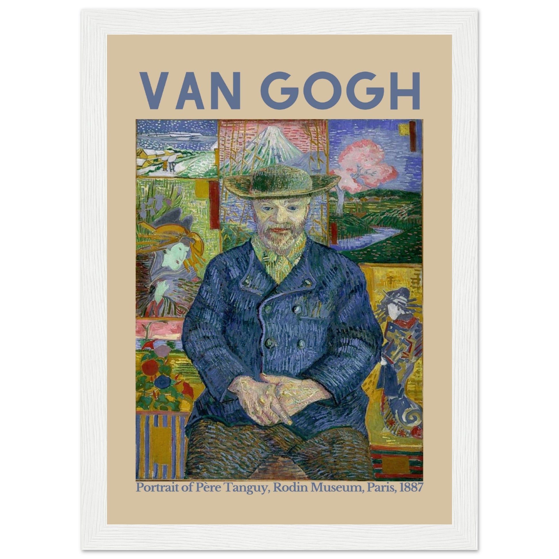 Vincent van Gogh - Porträt von Père Tanguy, 1887 - Aurora Designs