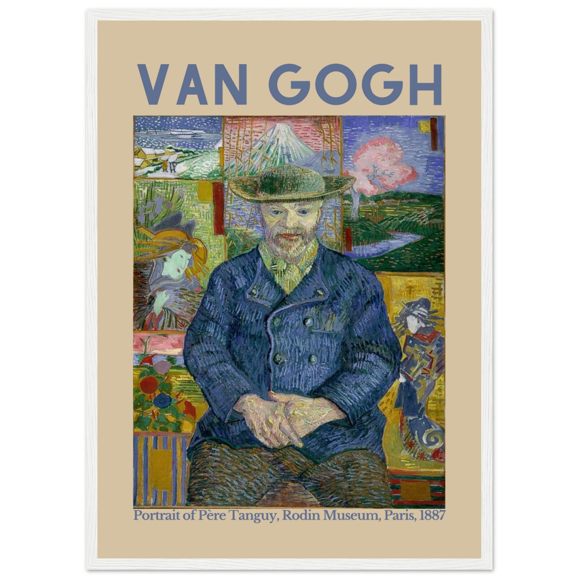 Vincent van Gogh - Porträt von Père Tanguy, 1887 - Aurora Designs