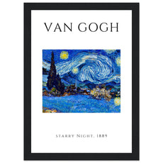 Vincent van Gogh - Sternennacht, 1889 V.2 - Aurora Designs