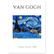 Vincent van Gogh - Sternennacht, 1889 V.2 - Aurora Designs