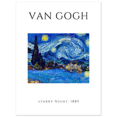 Vincent van Gogh - Sternennacht, 1889 V.2 - Aurora Designs