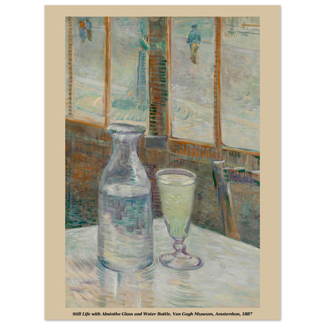 Vincent van Gogh - Stillleben mit Glas Absinth, 1887 - Aurora Designs