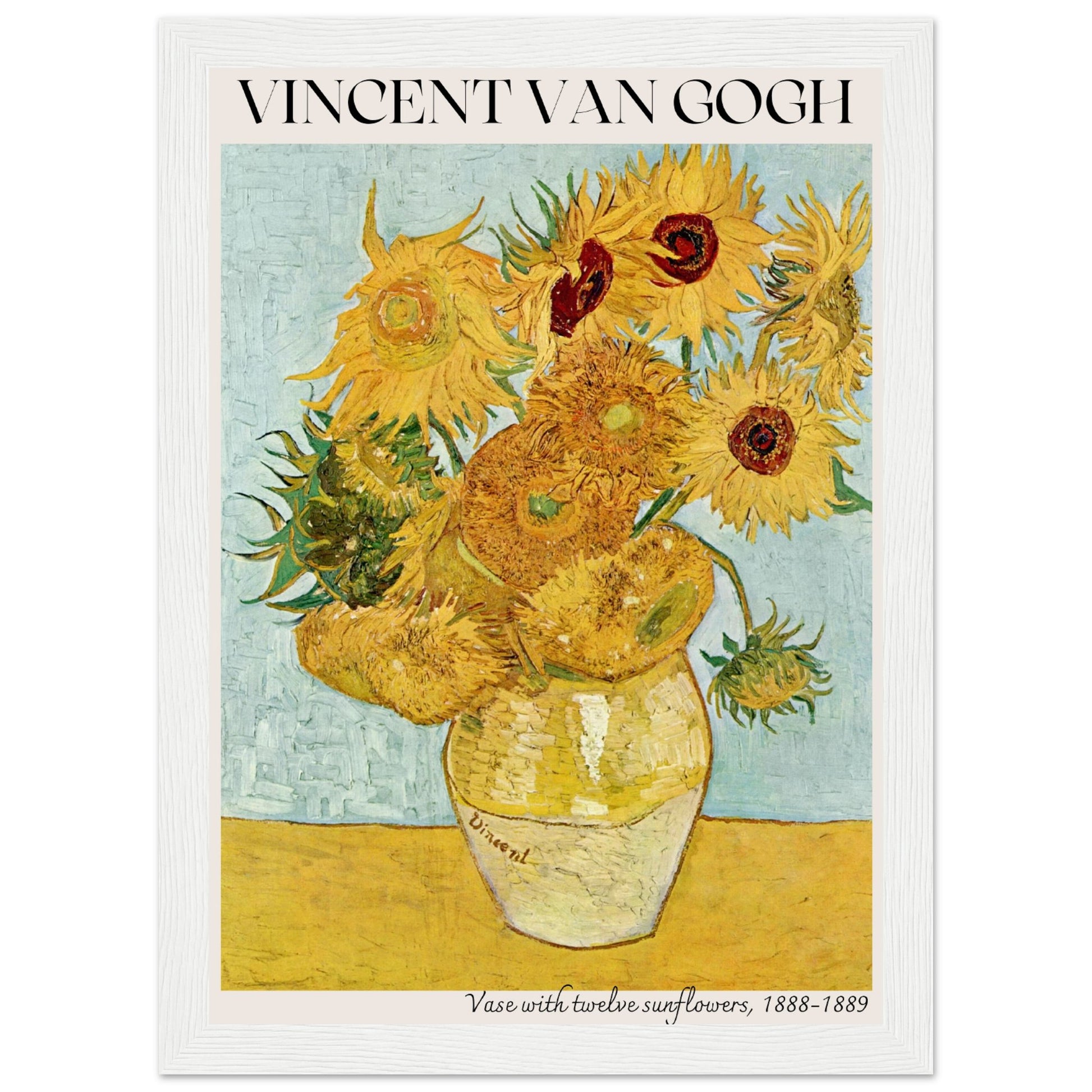 Vincent van Gogh - Zwölf Sonnenblumen in einer Vase - Aurora Designs