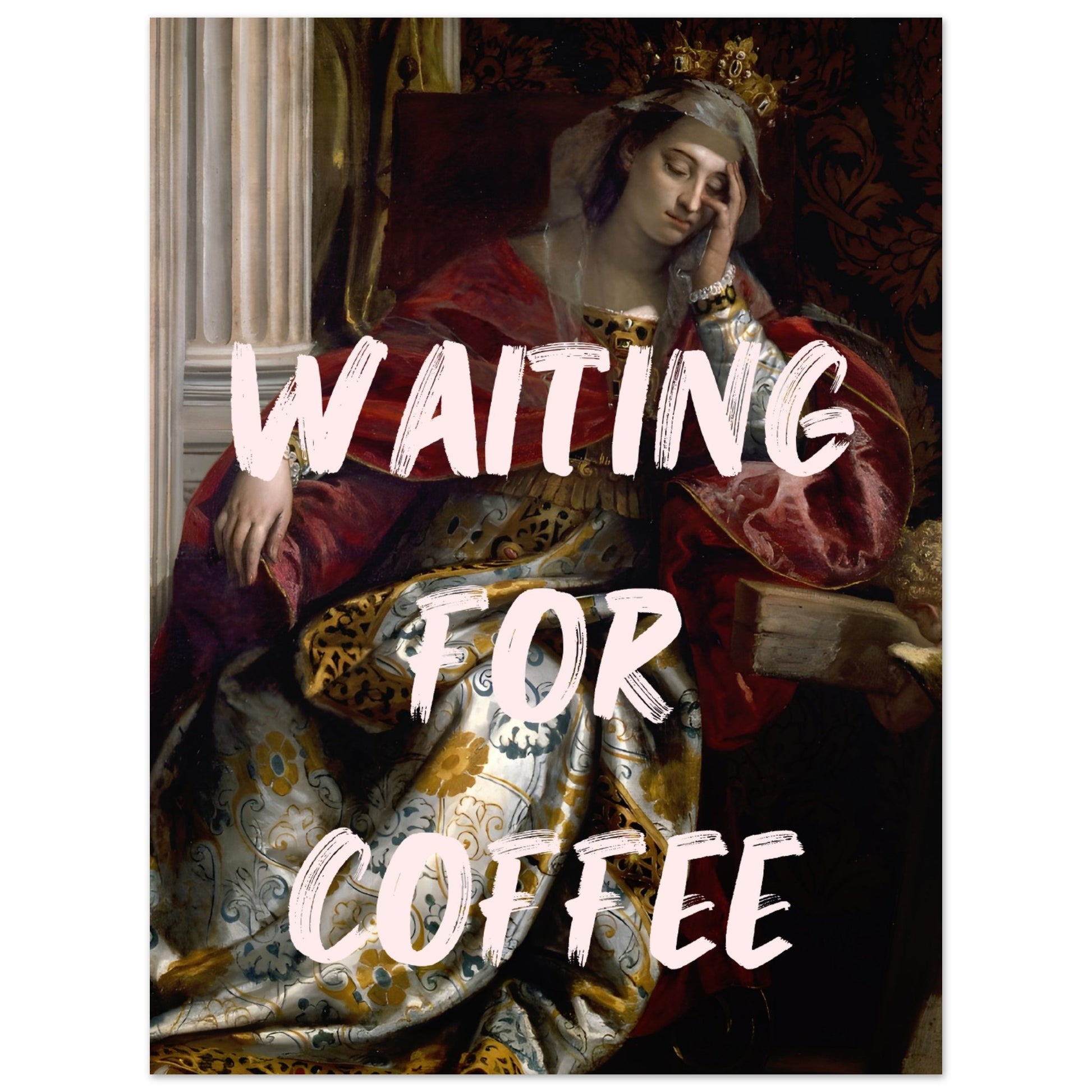 Waiting for Coffee V.1 - Aurora Designs