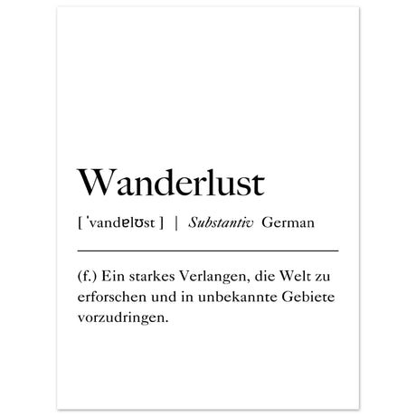 Wanderlust Definition - Aurora Designs