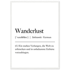 Wanderlust Definition - Aurora Designs