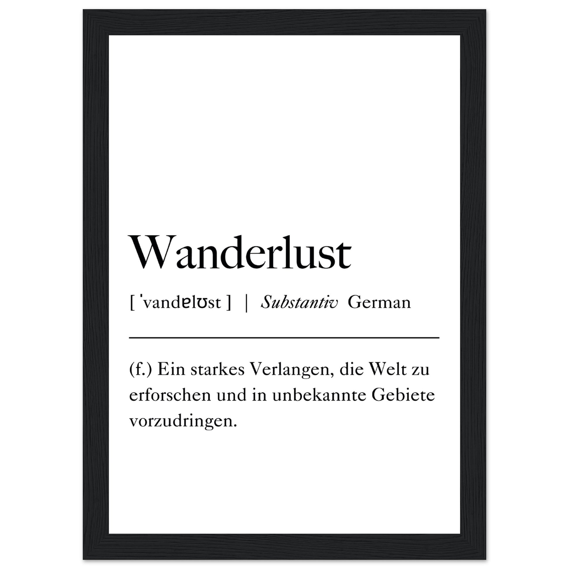 Wanderlust Definition - Aurora Designs