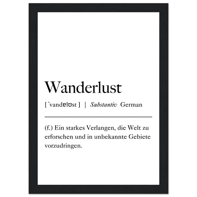 Wanderlust Definition - Aurora Designs