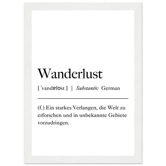 Wanderlust Definition - Aurora Designs