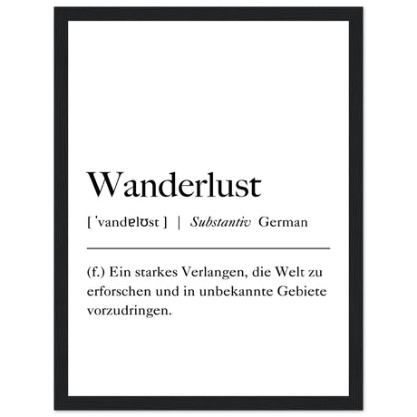 Wanderlust Definition - Aurora Designs