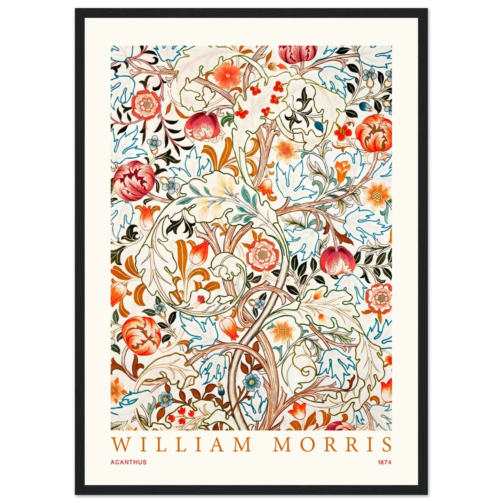 William Morris - Akanthus, 1874 - Aurora Designs