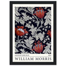 William Morris - Anemone Dunkelblau, 1882 - Aurora Designs