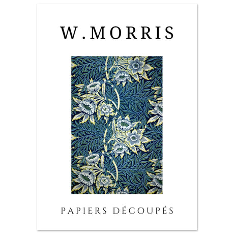 William Morris - Blaue Tulpe und Weide - Aurora Designs