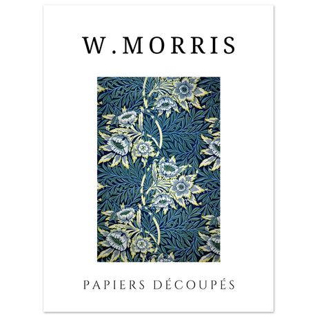 William Morris - Blaue Tulpe und Weide - Aurora Designs