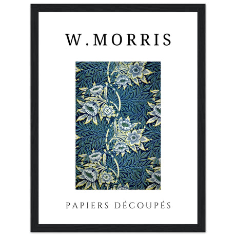 William Morris - Blaue Tulpe und Weide - Aurora Designs