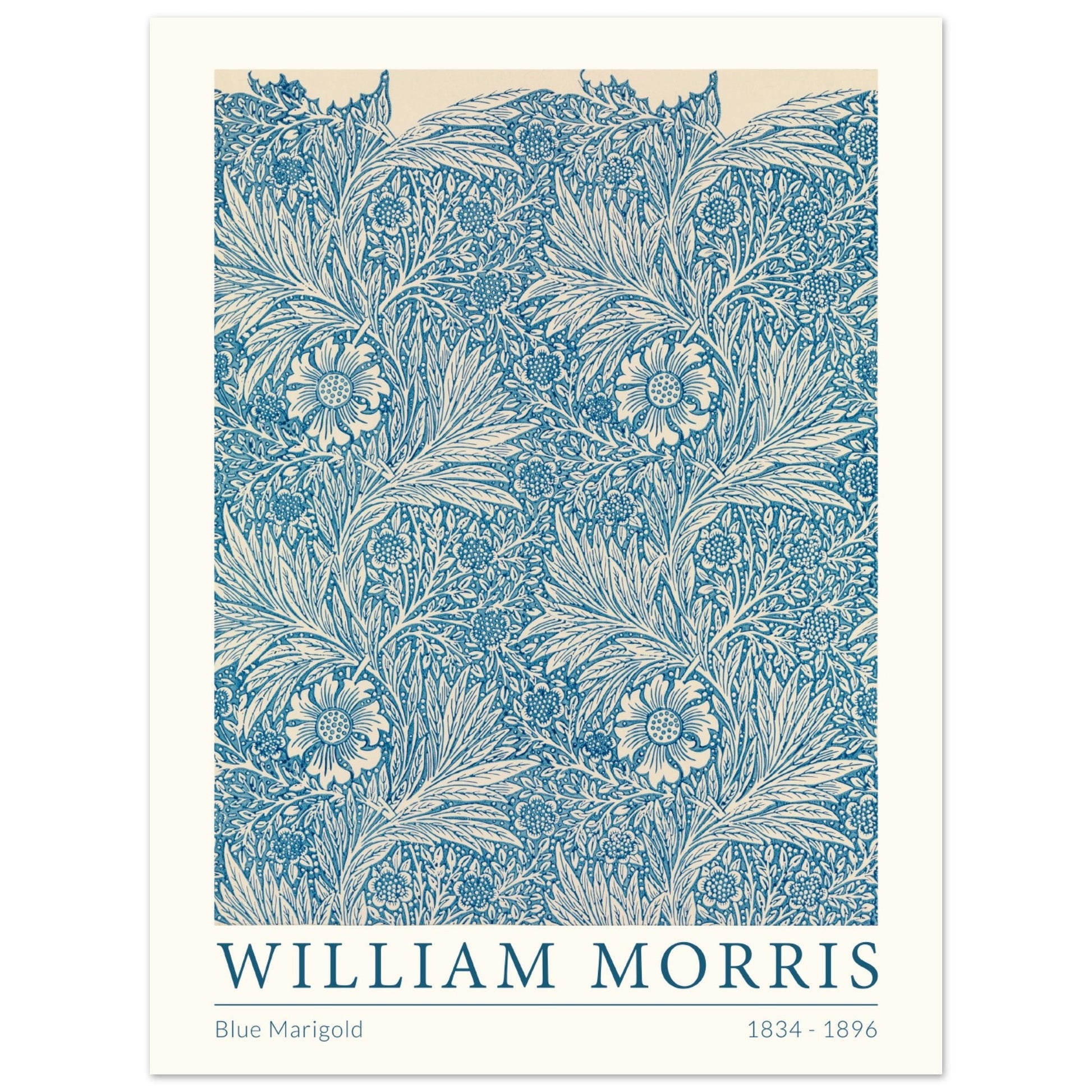 William Morris - Blue Marigold - Aurora Designs