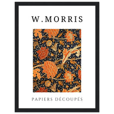 William Morris - Cray Blau und Orange - Aurora Designs