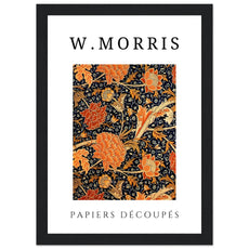 William Morris - Cray Blau und Orange - Aurora Designs