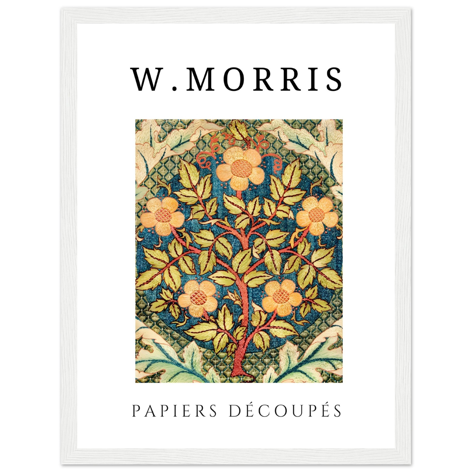 William Morris - Rose wreath - Aurora Designs