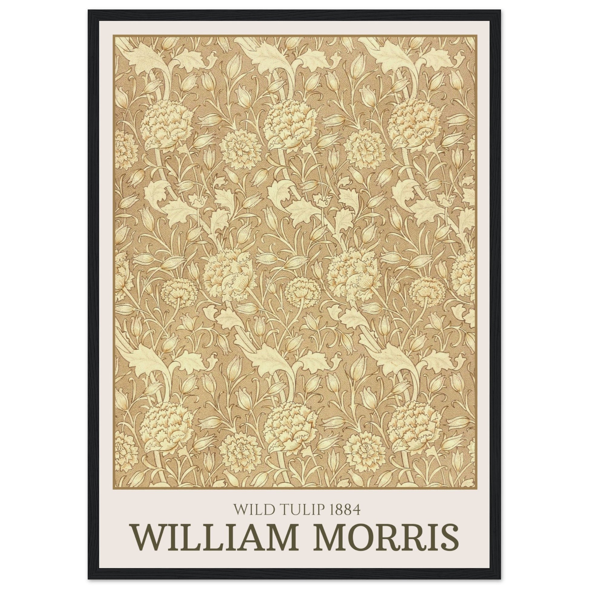 William Morris - Wild Tulip, 1884 - Aurora Designs