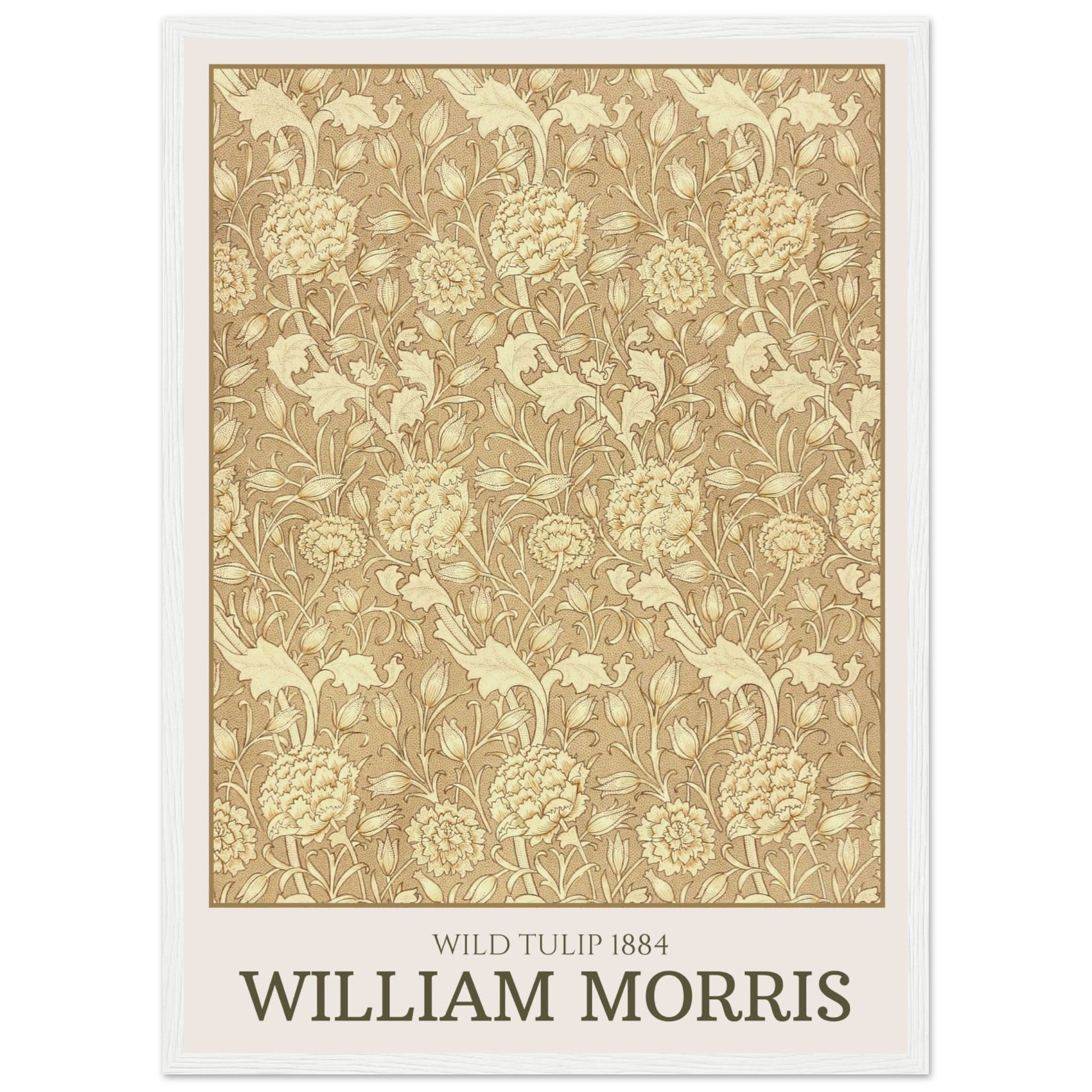 William Morris - Wild Tulip, 1884 - Aurora Designs