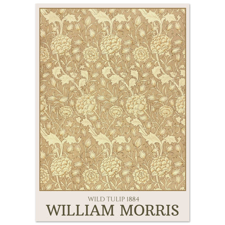 William Morris - Wild Tulip, 1884 - Aurora Designs