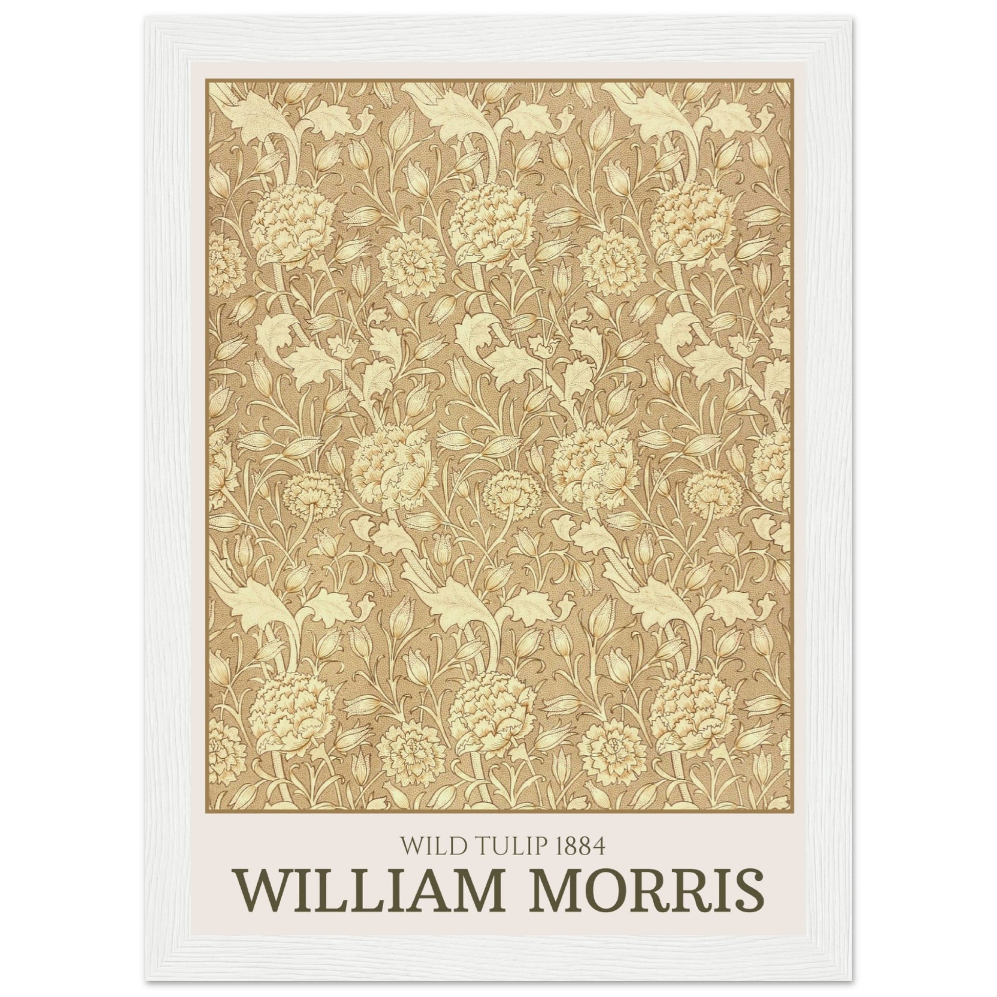 William Morris - Wild Tulip, 1884 - Aurora Designs