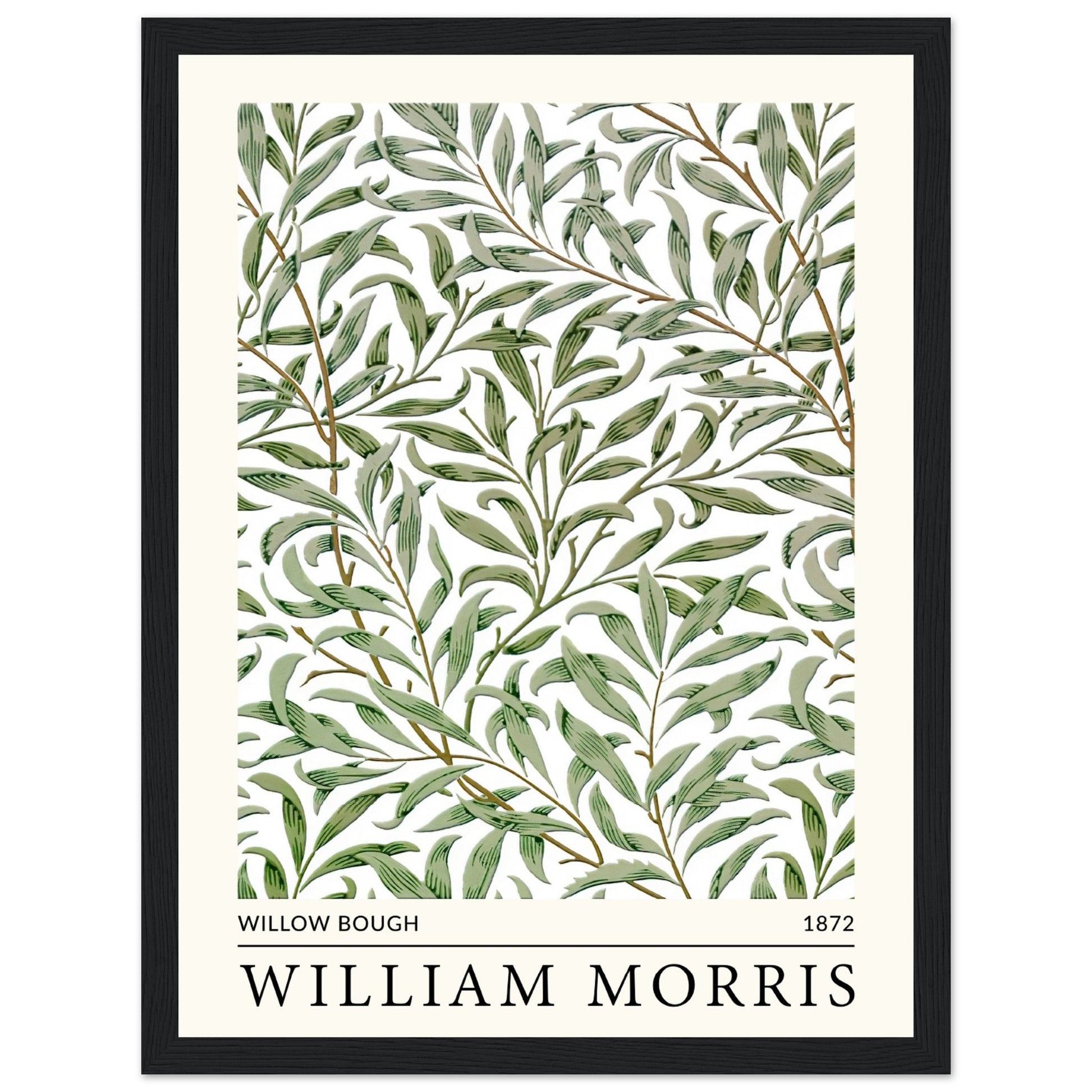 William Morris - Willow Bough, 1872 - Aurora Designs