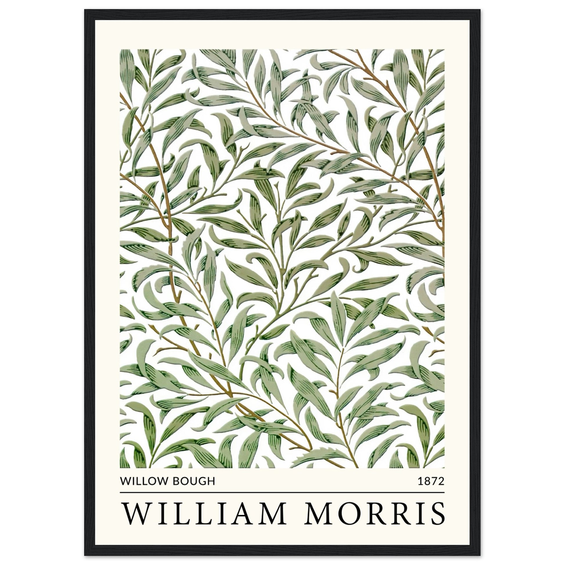 William Morris - Willow Bough, 1872 - Aurora Designs