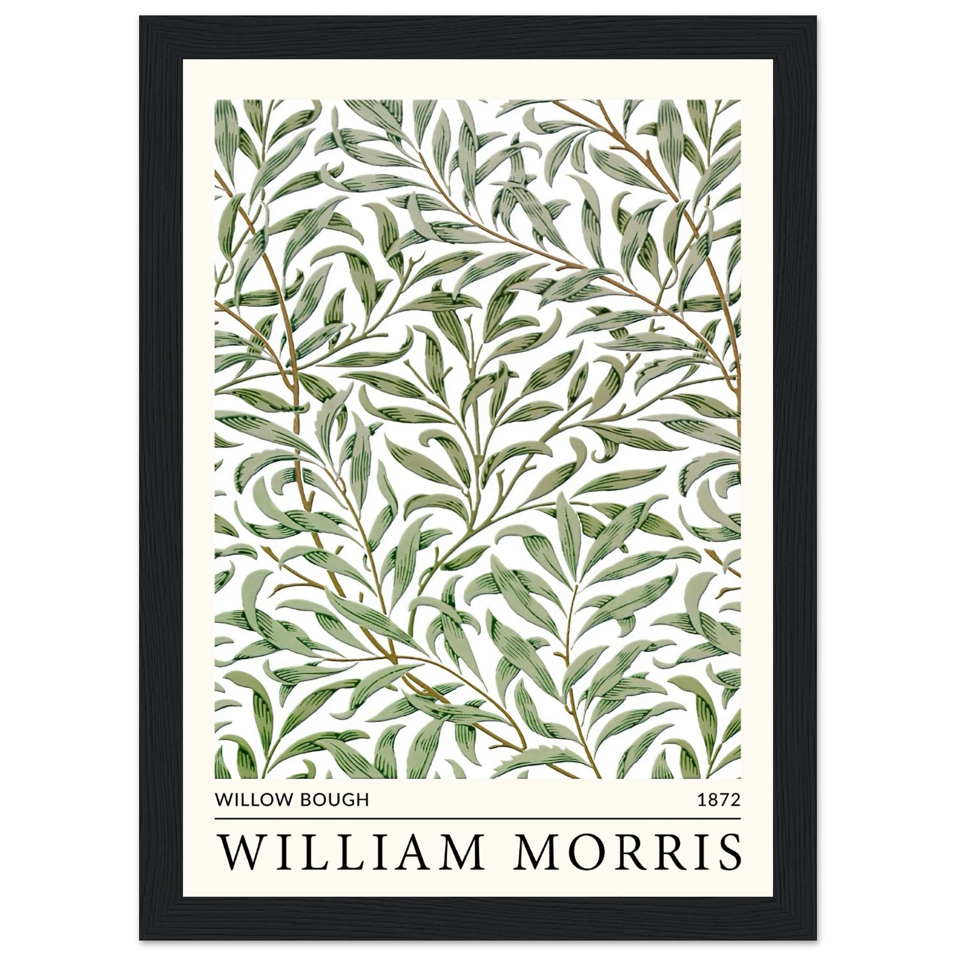 William Morris - Willow Bough, 1872 - Aurora Designs