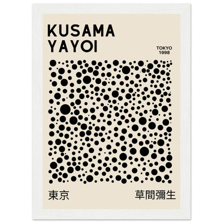 Yayoi Kusama - Black Dots - Aurora Designs