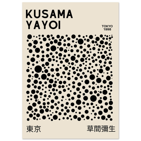 Yayoi Kusama - Black Dots - Aurora Designs