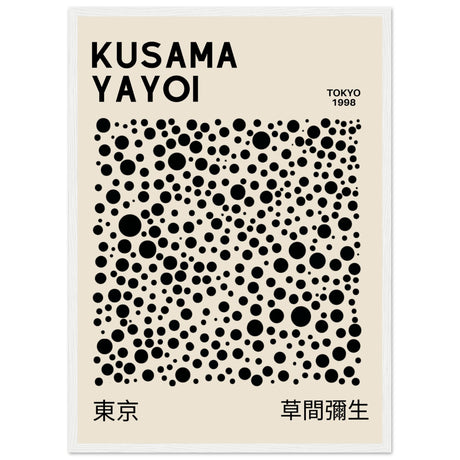 Yayoi Kusama - Black Dots - Aurora Designs