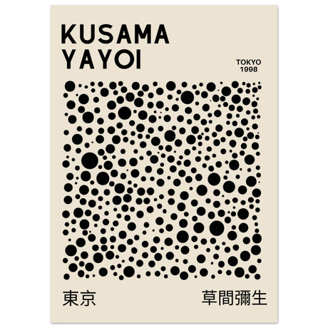 Yayoi Kusama - Black Dots - Aurora Designs