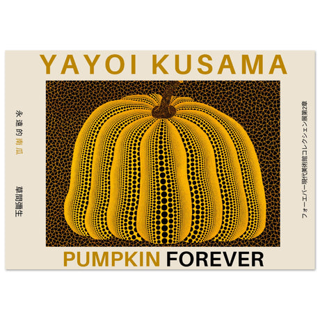 Yayoi Kusama - Pumpkin Forever V.3 - Aurora Designs