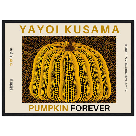 Yayoi Kusama - Pumpkin Forever V.3 - Aurora Designs