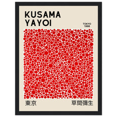 Yayoi Kusama - Red Dots V.1 - Aurora Designs