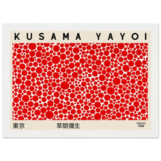 Yayoi Kusama - Red Dots V.3 - Aurora Designs