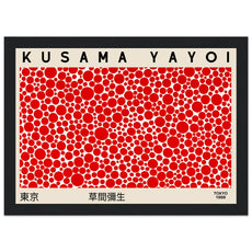 Yayoi Kusama - Red Dots V.3 - Aurora Designs