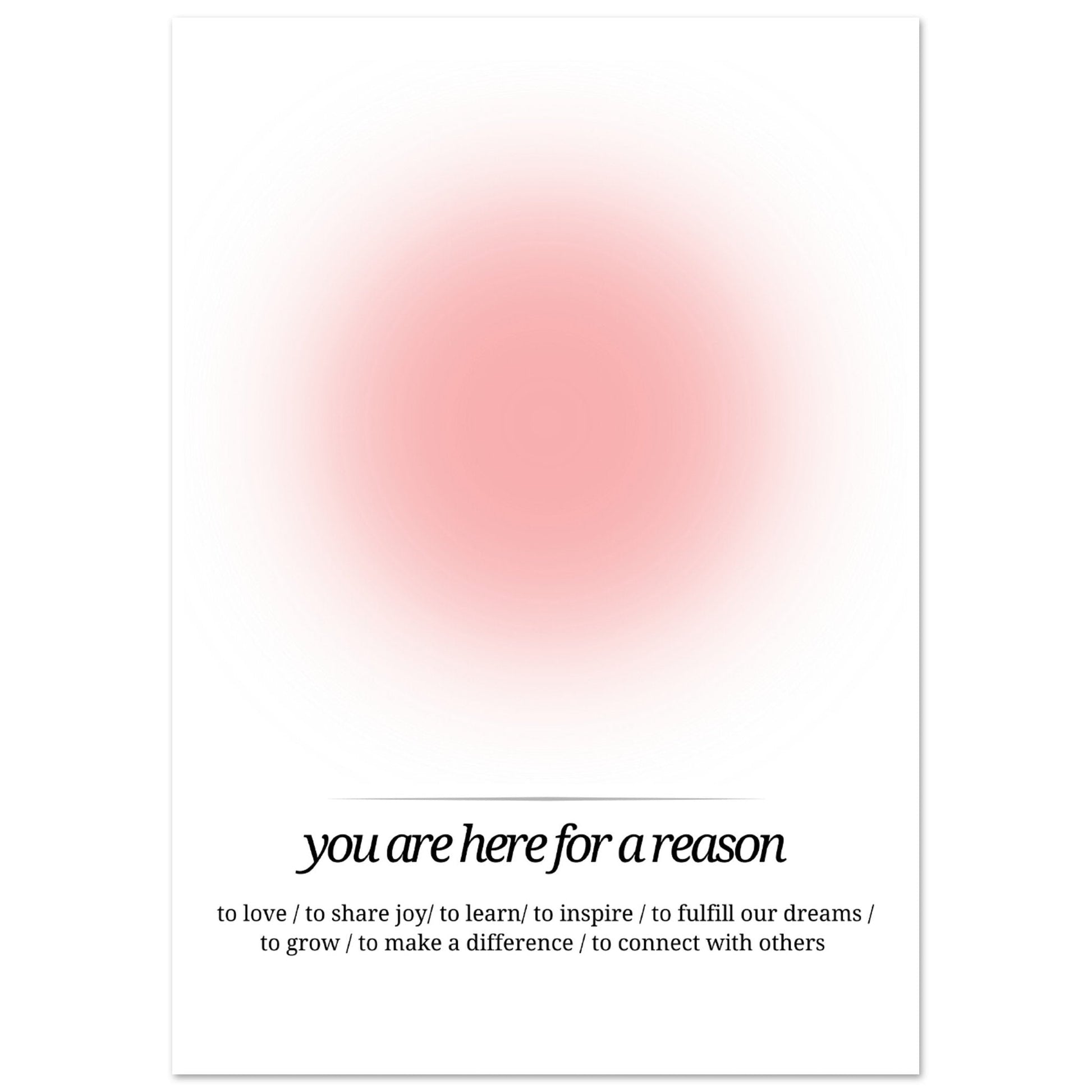 You are here for a reason - Aurora Designs