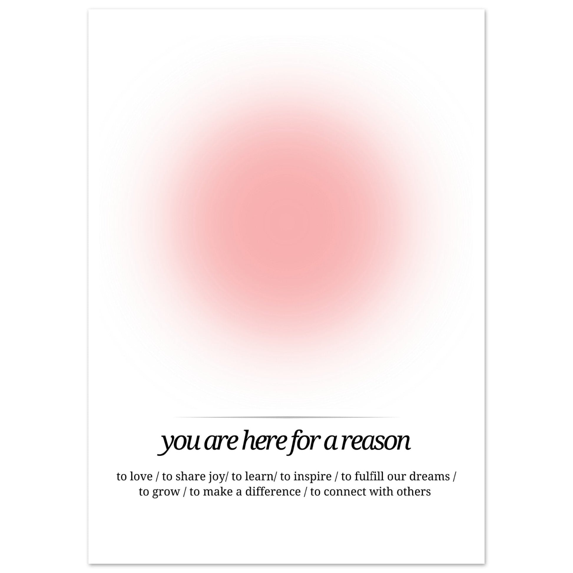 You are here for a reason - Aurora Designs