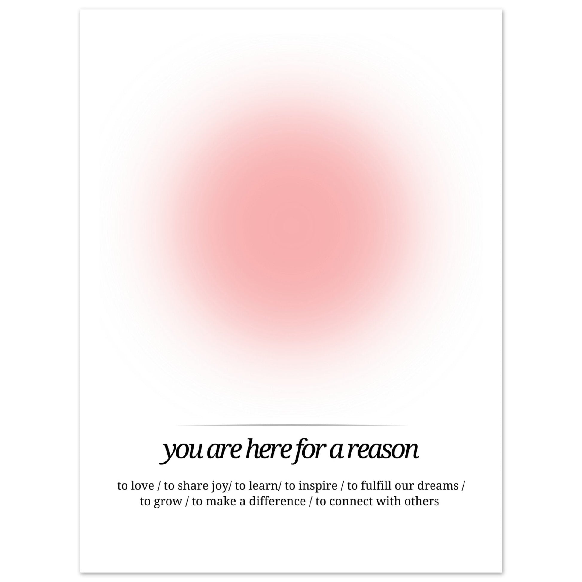 You are here for a reason - Aurora Designs