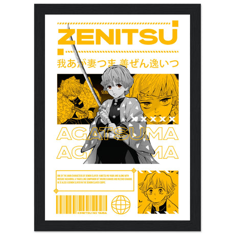 Zenitsu Agatsuma Edition 1 - Demon Slayer - Aurora Designs